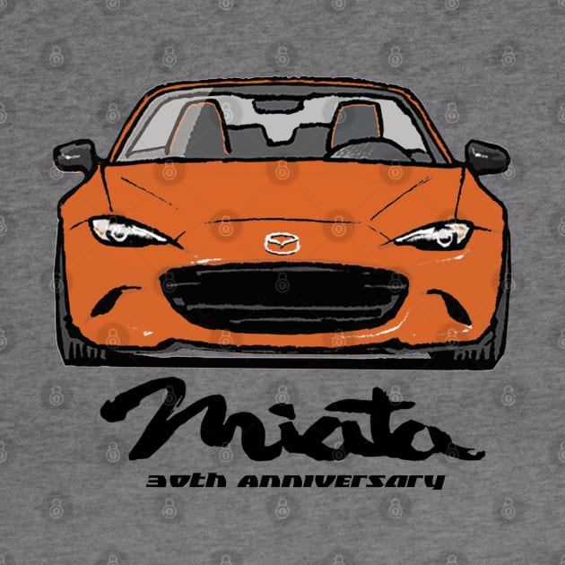 Miata MX5 30th Anniversary Orange by Woreth